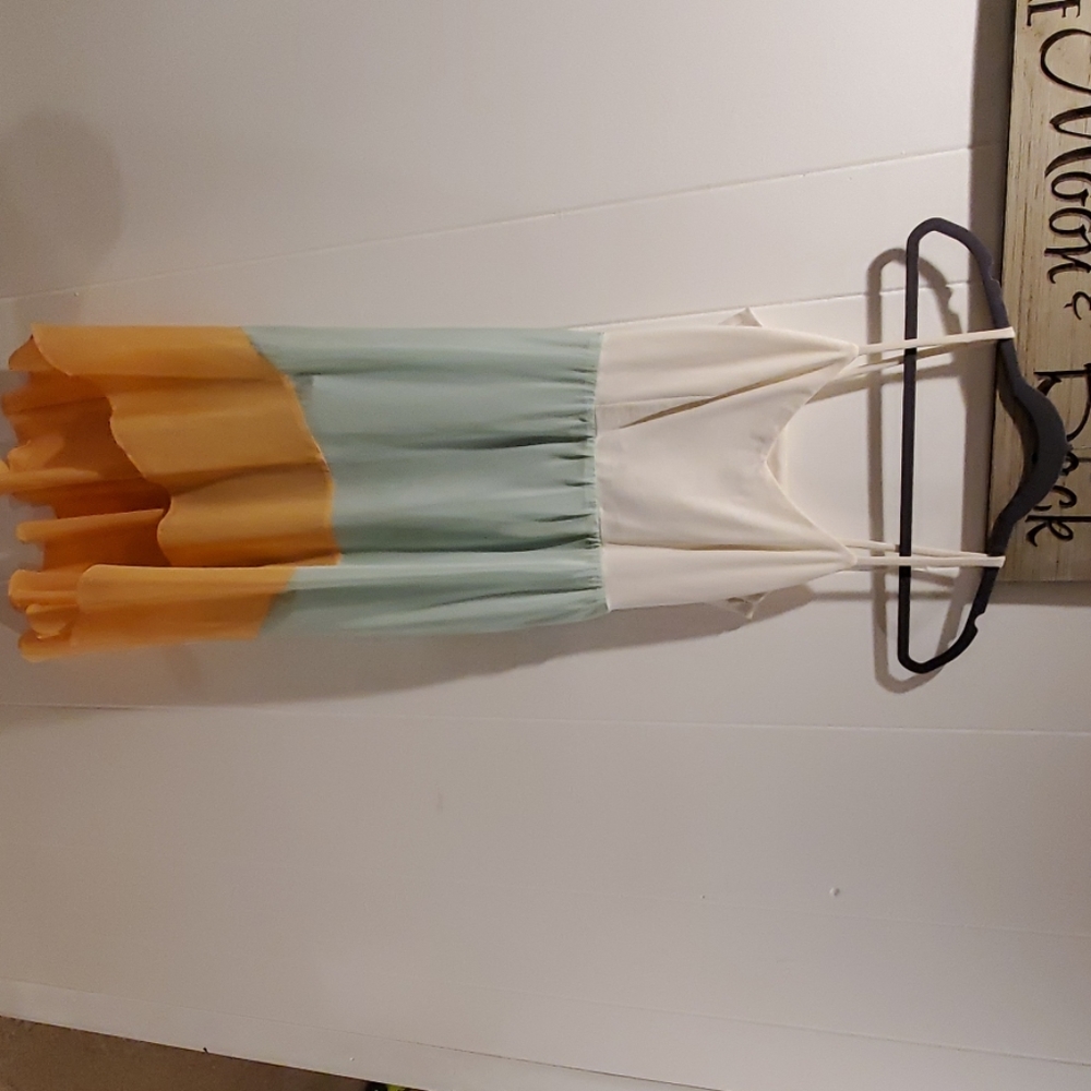 High Low Silk Dress